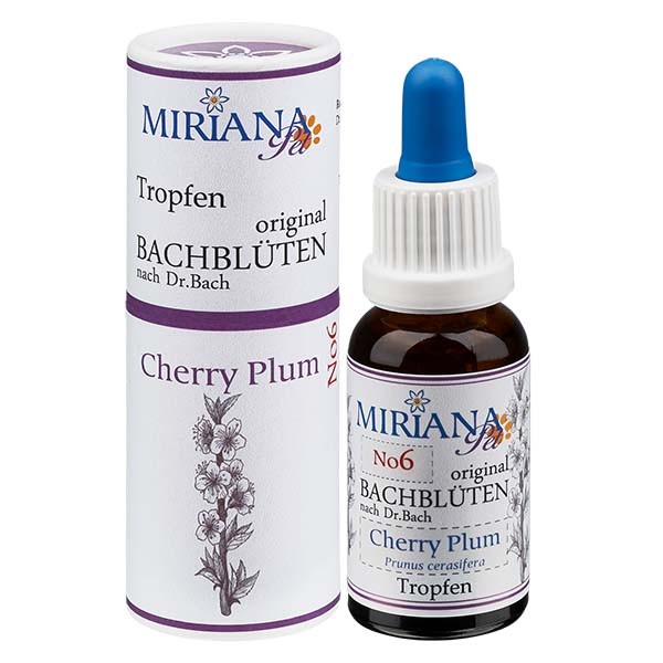 Cherry Plum Bachblüten Essenz für Tiere 20ml