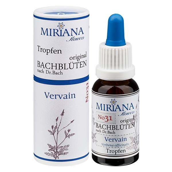 Vervain Bachblüten Essenz (Eisenkraut) 20ml