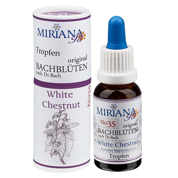 White Chestnut Bachblüten Essenz für Tiere 20ml