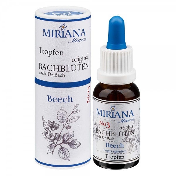 3 Beech Bachblüten Tropfen 20ml