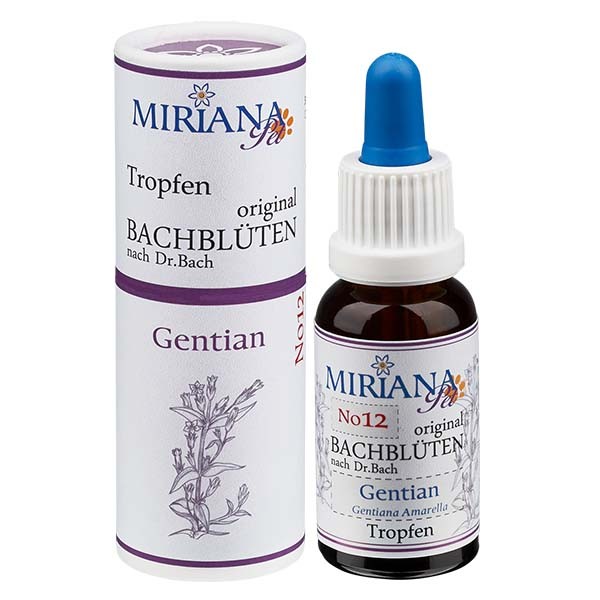 Gentain Bachblüten Essenz für Tiere 20ml