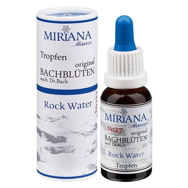 Rock Water Bachblüten Essenz ( Wasser aus heilkräftigen Quellen) 20ml