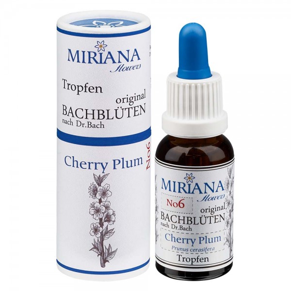 Cherry Plum Bachblüten Essenz (Kirschpflaume) 20ml