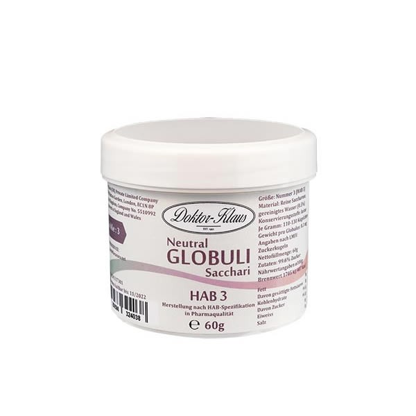 Roh Globuli HAB3 60g