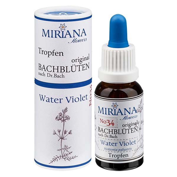 Water Violet Bachblüten Essenz (Sumpfwasserfelder) 20ml