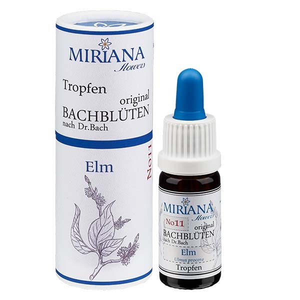 Elm Bachblüten (Ulme) Essenz 10ml