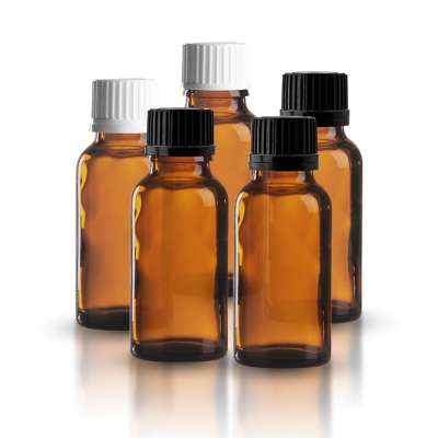 TROPFFLASCHE 30 Ml Braun M.Einsatz+Verschluss (10 St