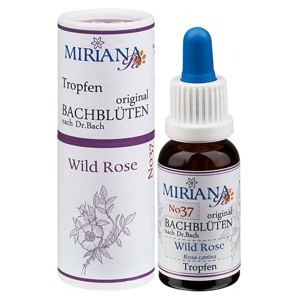 Wild Rose Bachblüten Essenz für Tiere 20ml