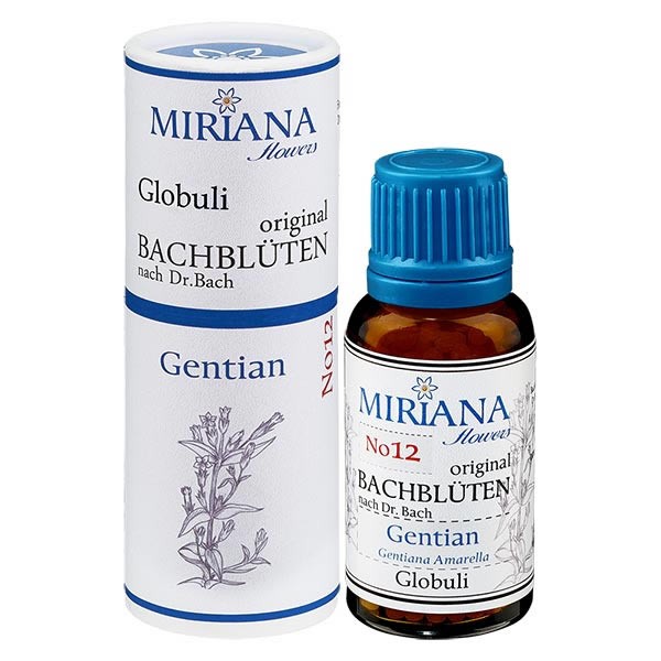 Gentain Bachblüten Globuli (Herbstenzian) 20g