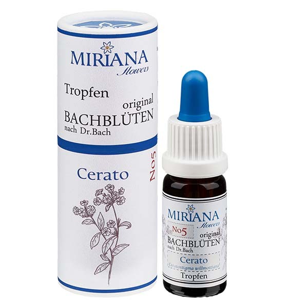 Cerato Bachblüten (Bleiwurz) Essenz 10ml