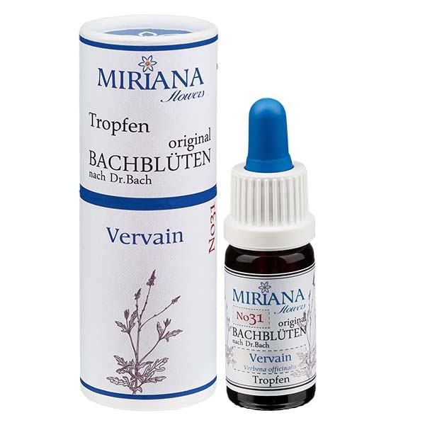 Vervain Bachblüten (Eisenkraut) Essenz 10ml