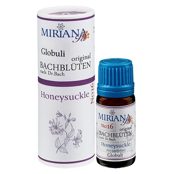 Honeysuckle Bachblüten Globuli für Tiere 10g