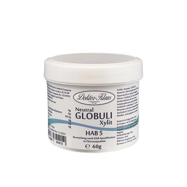 Xylit Roh Globuli HAB5 60g