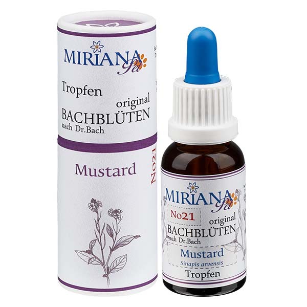 Mustard Bachblüten Essenz für Tiere 20ml