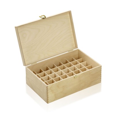 Holzbox Birkenholz für 30ml Flaschen