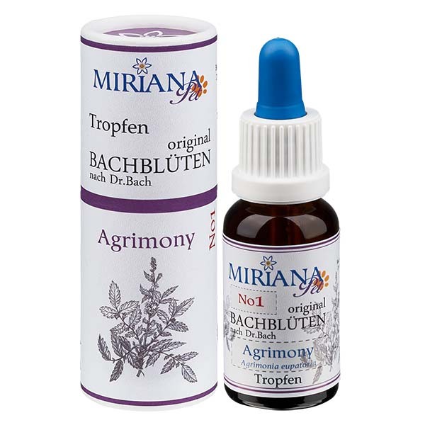 Agrimony Bachblüten Essenz für Tiere 20ml