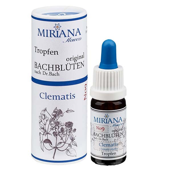 Clematis Bachblüten (Weiße Waldrebe) Essenz 10ml