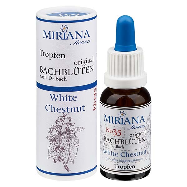 White Chestnut Bachblüten Essenz (Weiße Kastanie) 20ml