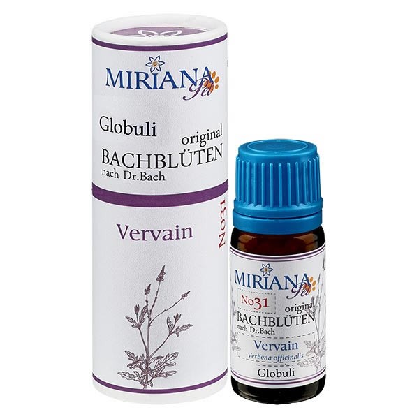 Vervain Bachblüten Globuli für Tiere 10g