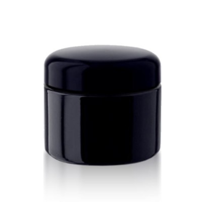 Violettglas Kosmetikdose 50ml