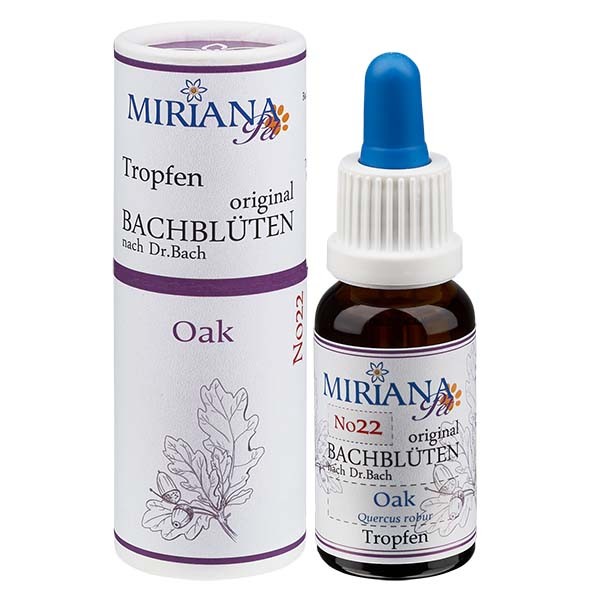 Oak Bachblüten Essenz für Tiere 20ml