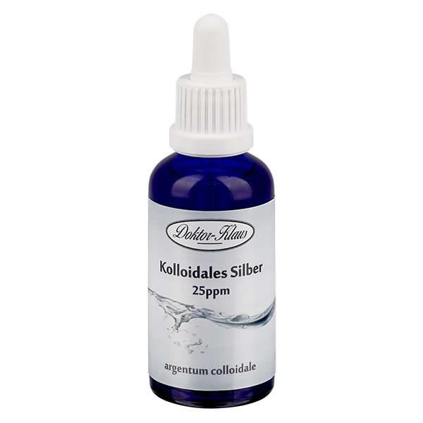 50ml kolloid. Silber Blauglas, Pipette