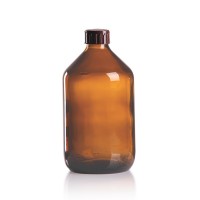 500ml Euro-Medizinflasche mit braunem Verschluss 500ml Euro-Medizinflasche mit braunem Verschluss