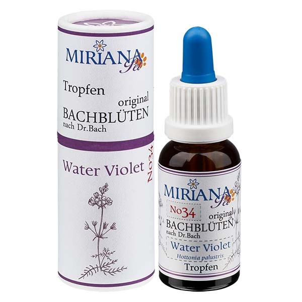 Water Violet Bachblüten Essenz für Tiere 20ml