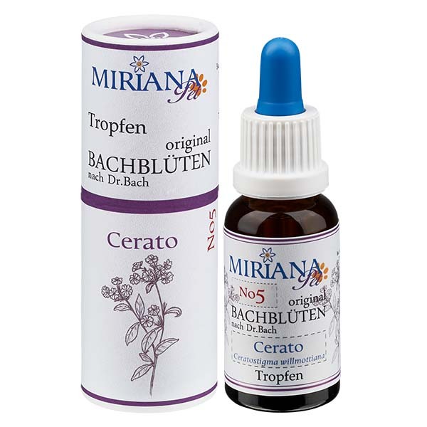 Cerato Bachblüten Essenz für Tiere 20ml