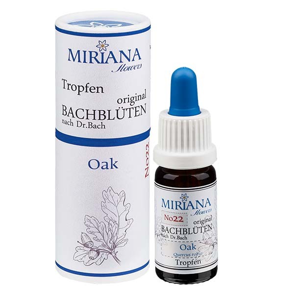 Oak Bachblüten (Eiche) Essenz 10ml