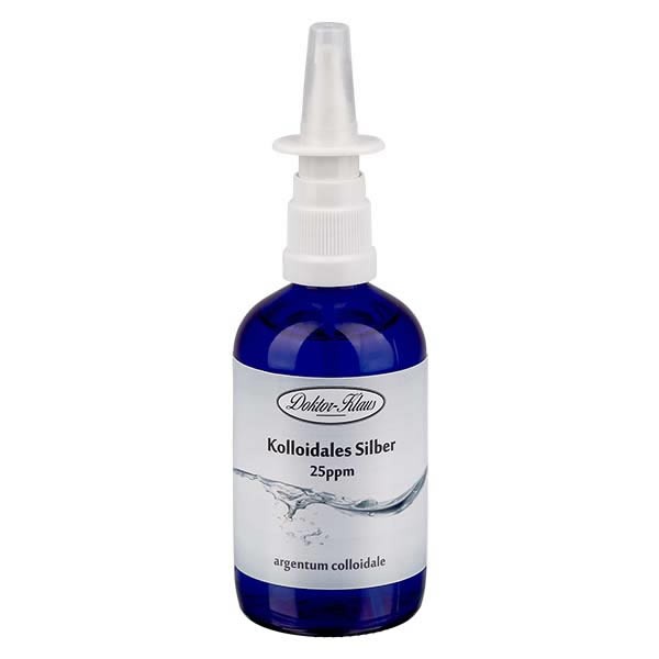 100ml kollodiales Silber Blauglas Nasenzerstäuber