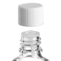 Tropfverschluss weiss DIN18 St Tropfverschluss weiss DIN18 St