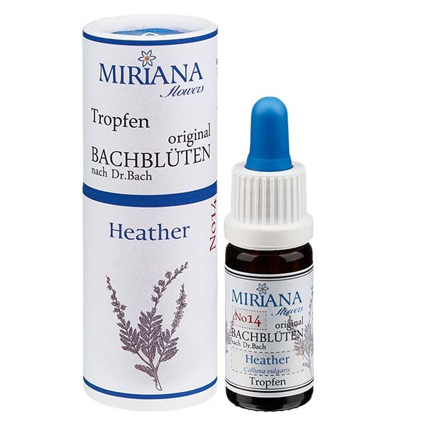 Heather Bachblüten (Schottisches Heidekraut) Essenz 10ml