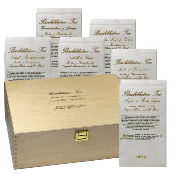Bachblütentee Geschenkset 6x100g