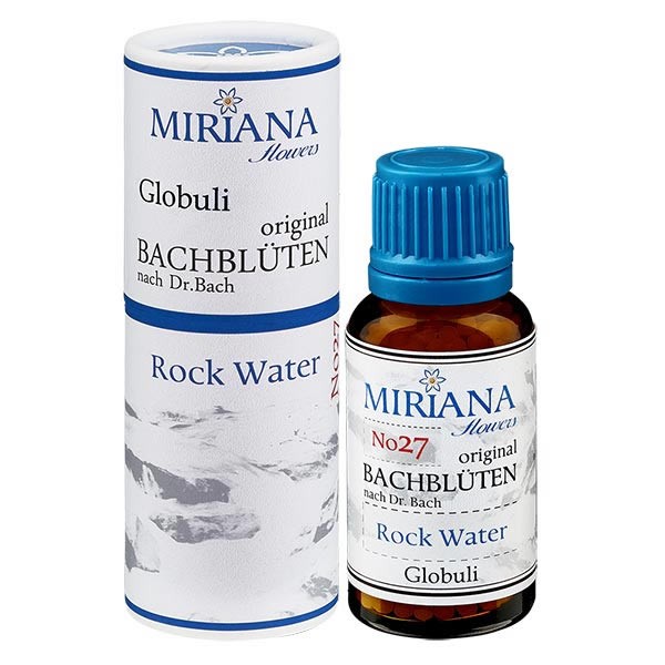 Rock Water Bachblüten Globuli (Wasser aus heilkräftigen Quellen) 20g