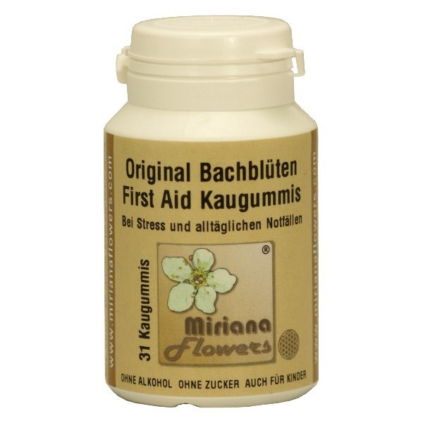53g Bachblüten Kaugummis + Kapselbox