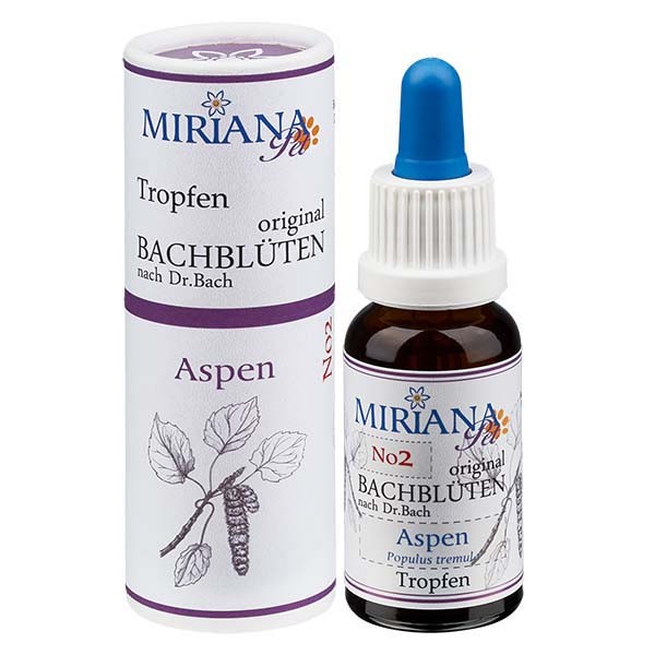 20ml Aspen Bachblüten Essenz für Tiere