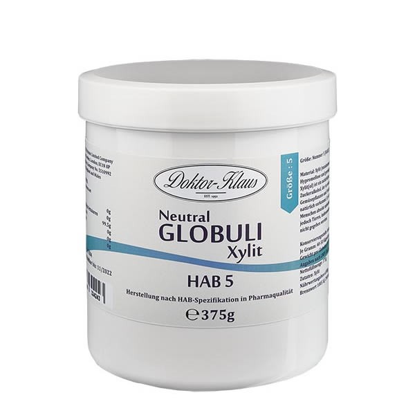 Xylit Roh Globuli HAB5 375g