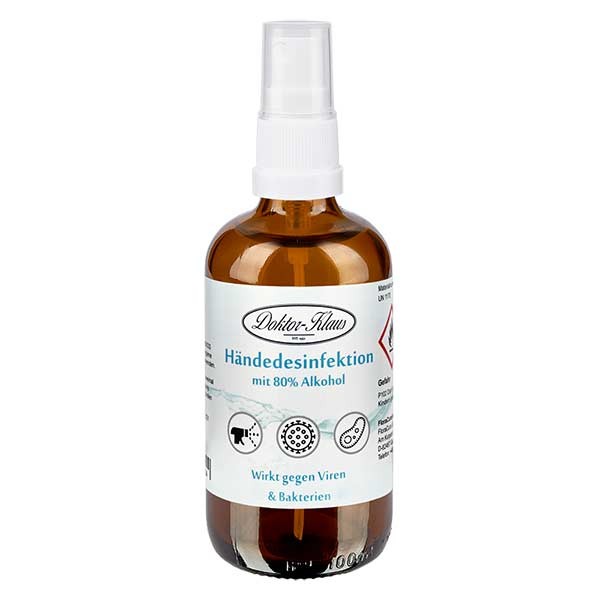 100ml Hand Ddesinfektionspray (Ethanol 80%)