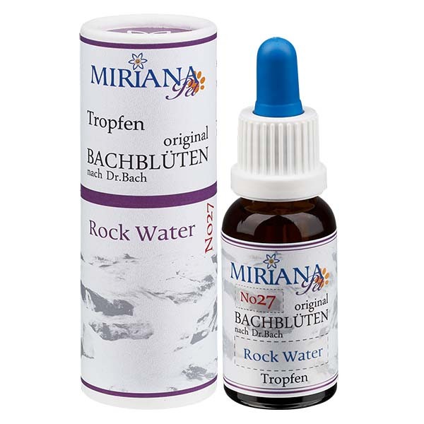 Rock Water Bachblüten Essenz für Tiere 20ml