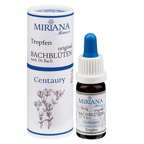 Centaury Bachblüten (Tausendgüldekraut) Essenz 10ml