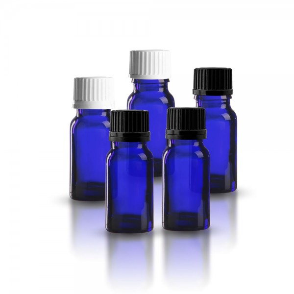 Apothekerflächchen blau 10ml mit Tropfverschluss