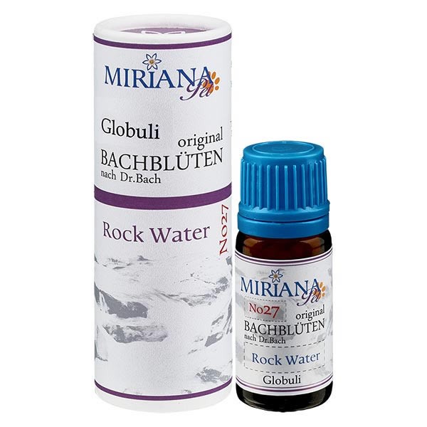 Rock Water Bachblüten Globuli für Tiere 10g