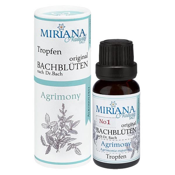 1 Agrimony alkoholfreie Bachblüten 20ml