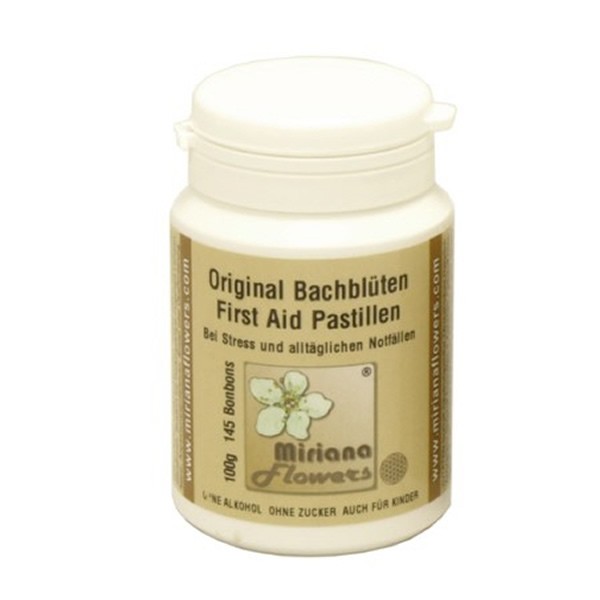 100g Bachblüten Pastillen Kapselbox